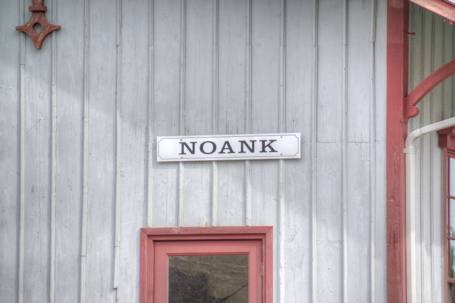 Noank Sign on House