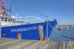 Stonington sign real estate boat